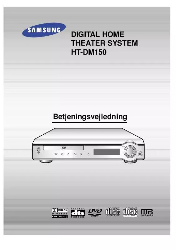 Mode d'emploi SAMSUNG HT-DM150