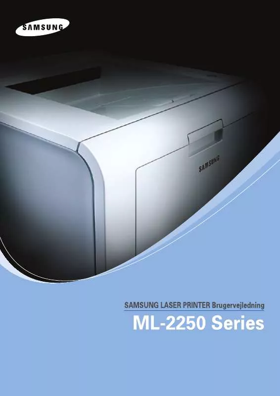 Mode d'emploi SAMSUNG ML-2250