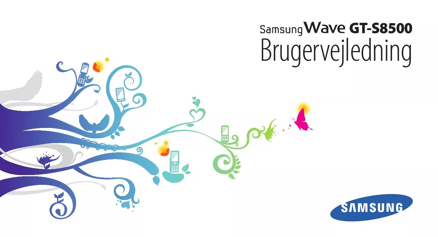 Mode d'emploi SAMSUNG S8500 WAVE