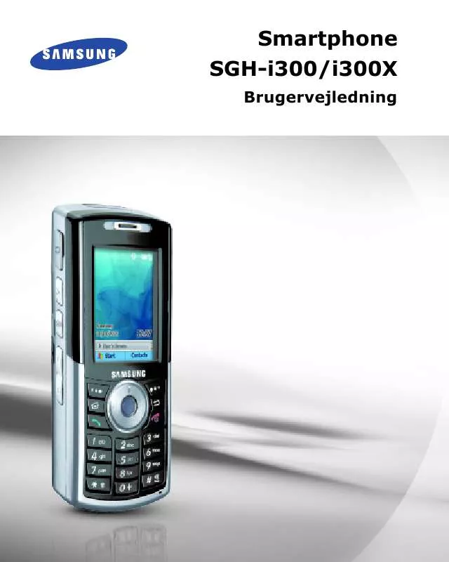 Mode d'emploi SAMSUNG SGH-I300X