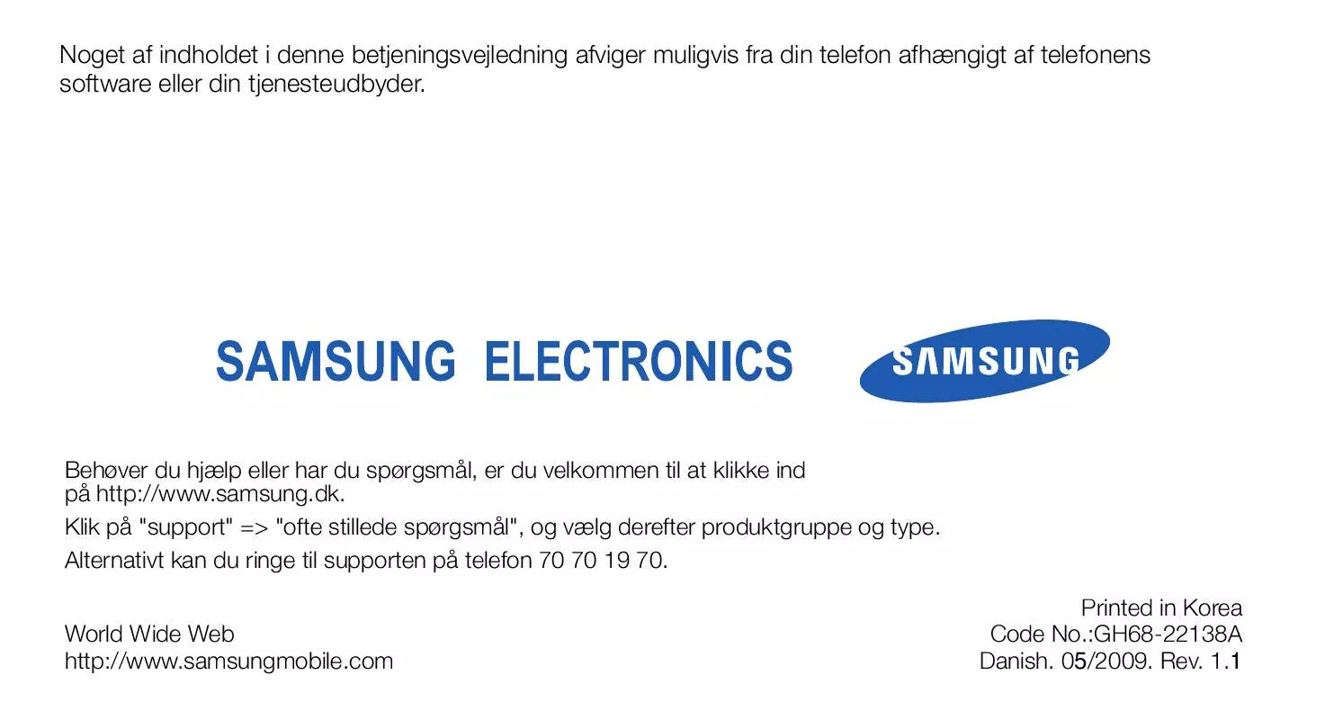 Mode d'emploi SAMSUNG ULTRA S