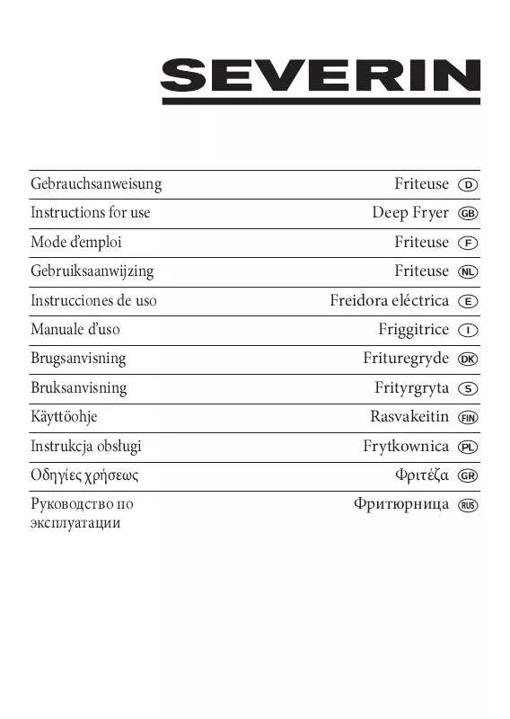 Mode d'emploi SEVERIN FR 2437