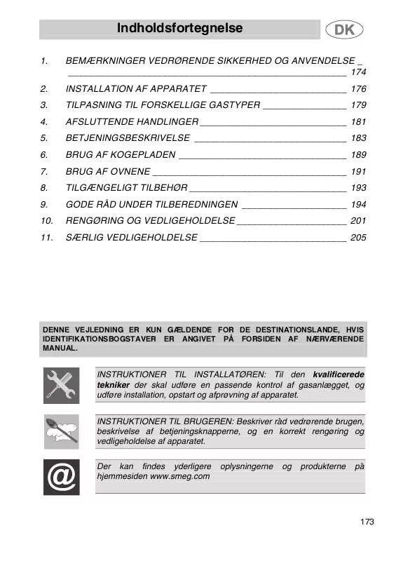 Mode d'emploi SMEG A2-6