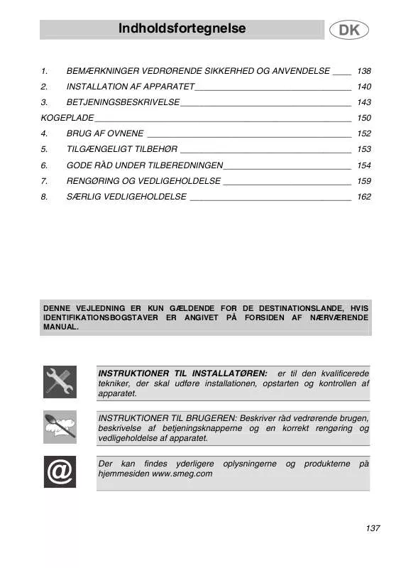 Mode d'emploi SMEG A42C-2