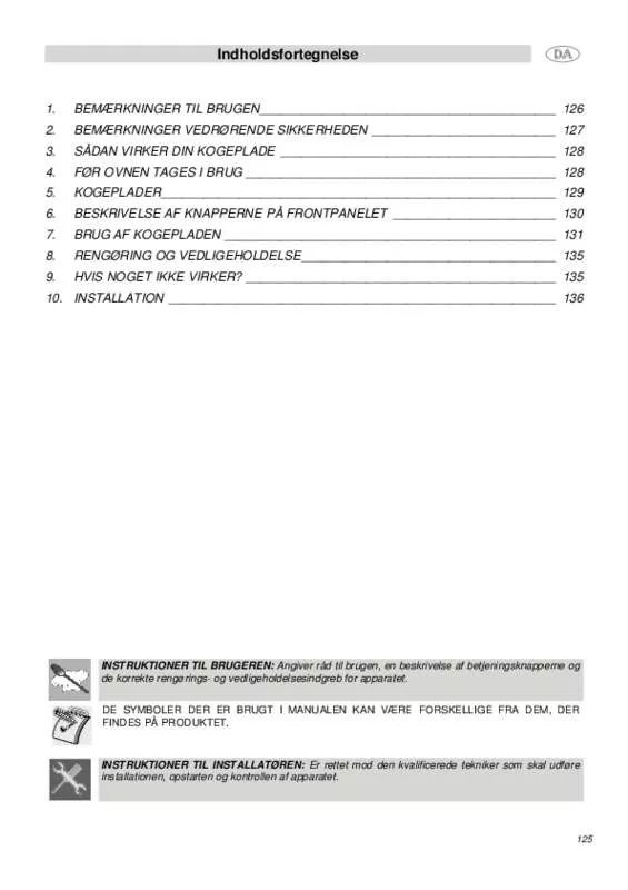 Mode d'emploi SMEG AP2641TCE