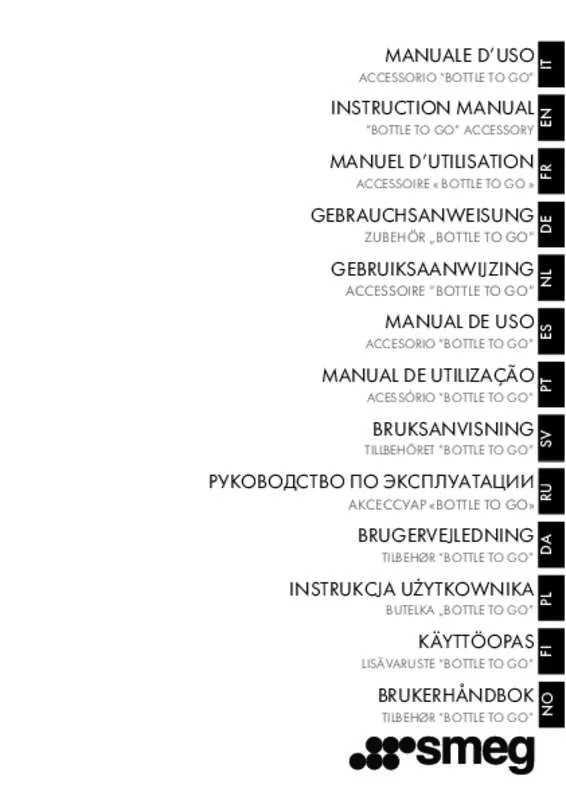 Mode d'emploi SMEG BGF01