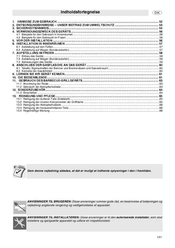 Mode d'emploi SMEG BQ91C