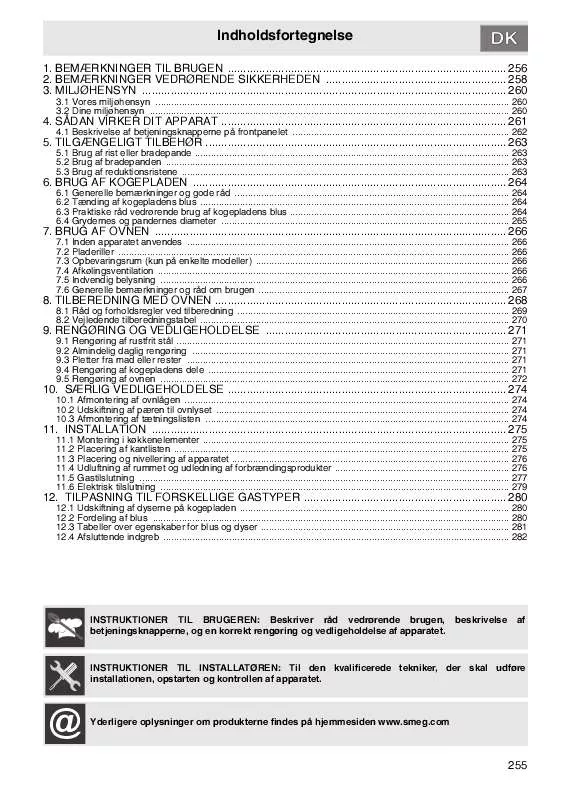 Mode d'emploi SMEG C8GMXI-1