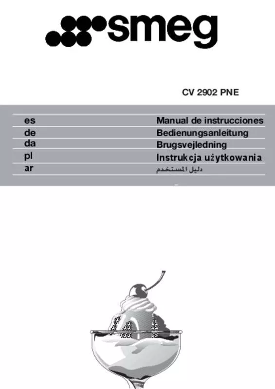 Mode d'emploi SMEG CV2902PNE