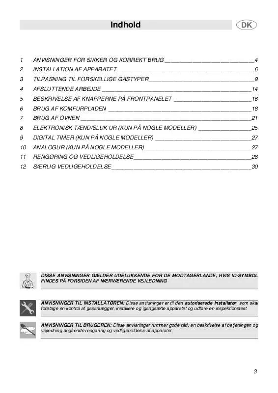 Mode d'emploi SMEG CX61VMLS5