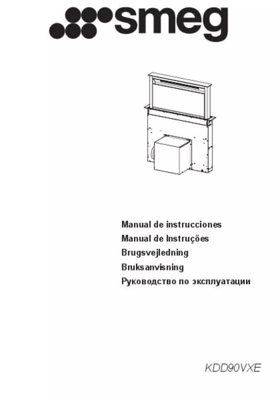 Mode d'emploi SMEG KDD90VXE