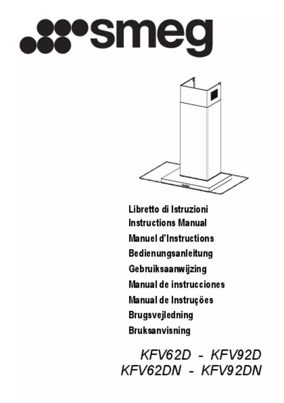 Mode d'emploi SMEG KFV92DN-2