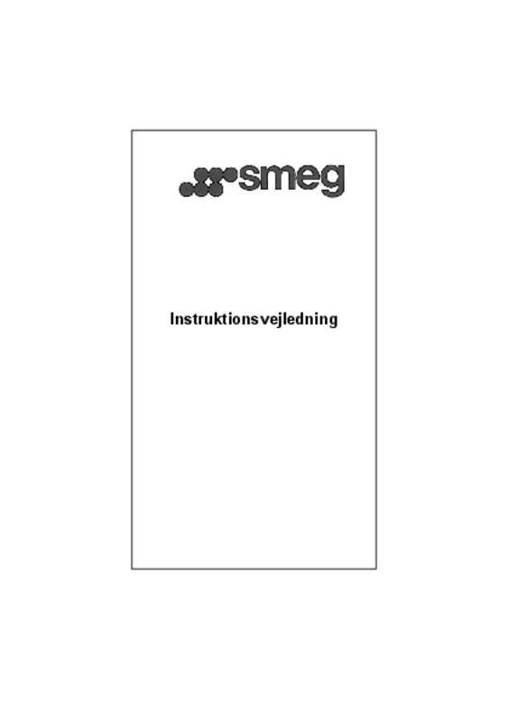 Mode d'emploi SMEG KS59AOE