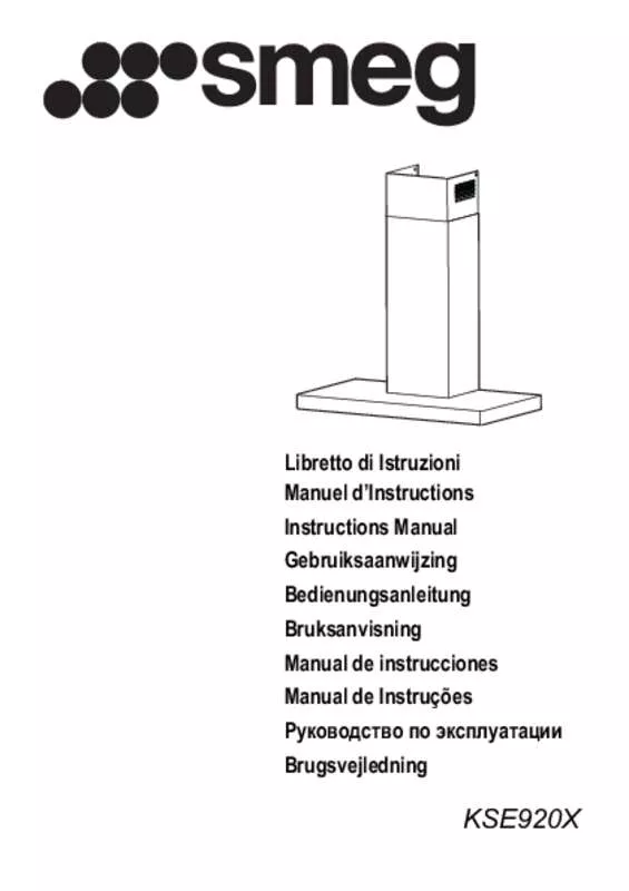 Mode d'emploi SMEG KSE920X