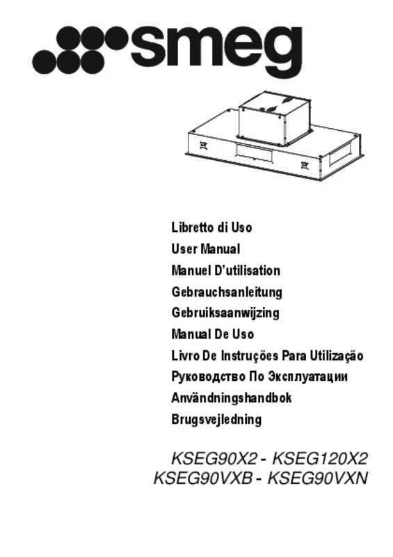 Mode d'emploi SMEG KSEG90VXB