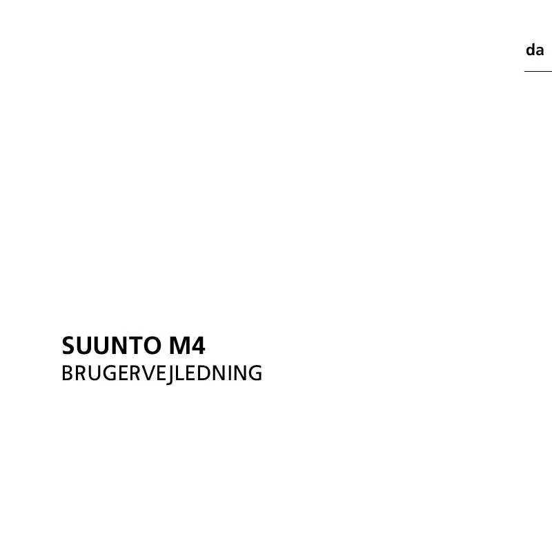 Mode d'emploi SUUNTO M4