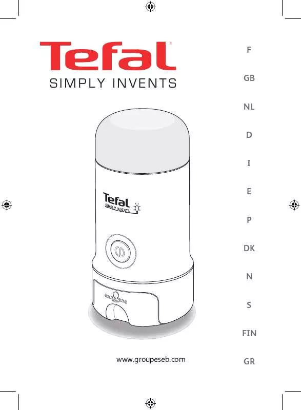 Mode d'emploi TEFAL SIMPLY INVENT