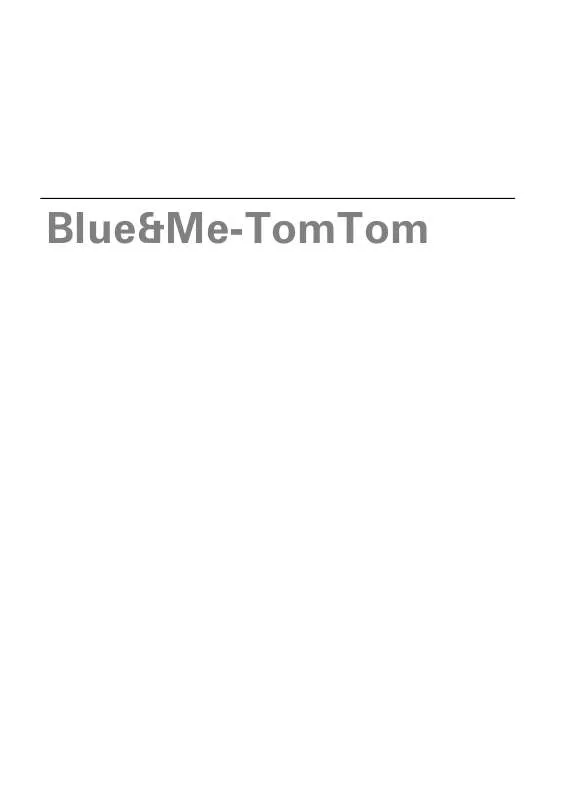 Mode d'emploi TOMTOM BLUE&ME