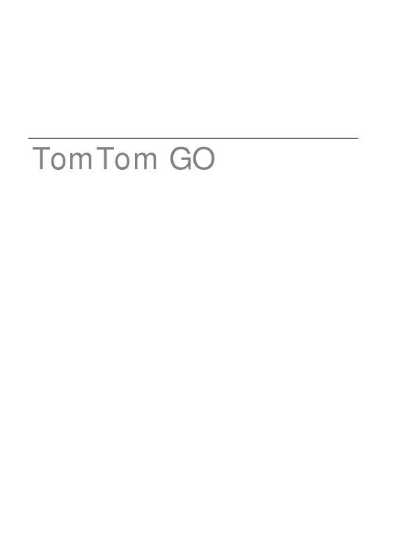 Mode d'emploi TOMTOM GO 530