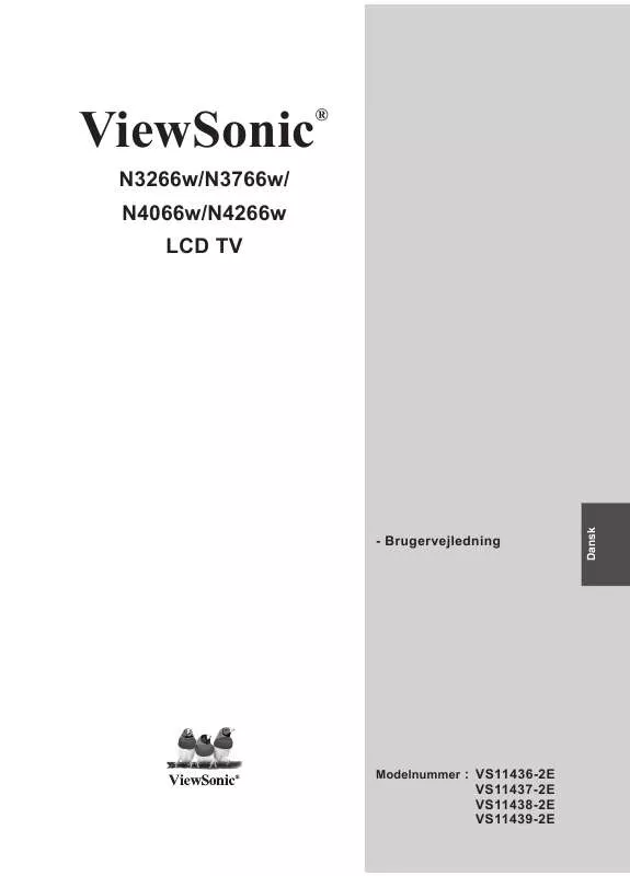 Mode d'emploi VIEWSONIC N3766