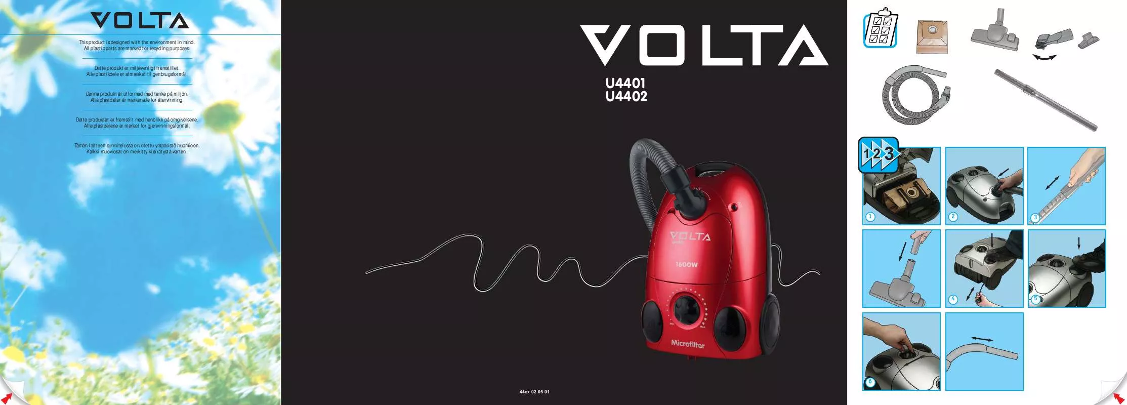 Mode d'emploi VOLTA U4401