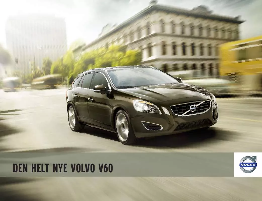 Mode d'emploi VOLVO V60