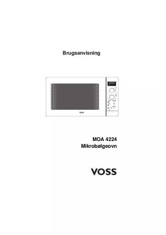 Mode d'emploi VOSS MOA4224-RF