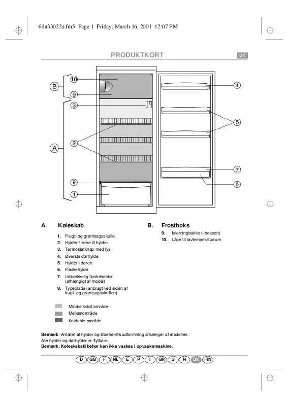 Mode d'emploi WHIRLPOOL A 215R/M