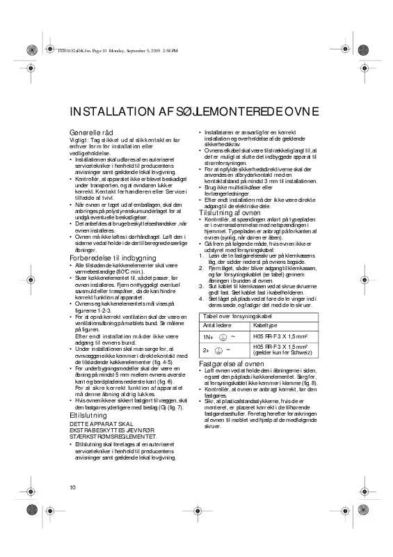 Mode d'emploi WHIRLPOOL AKZ 472/01 IX