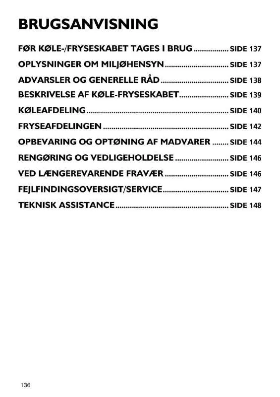 Mode d'emploi WHIRLPOOL ARC 4138 IX