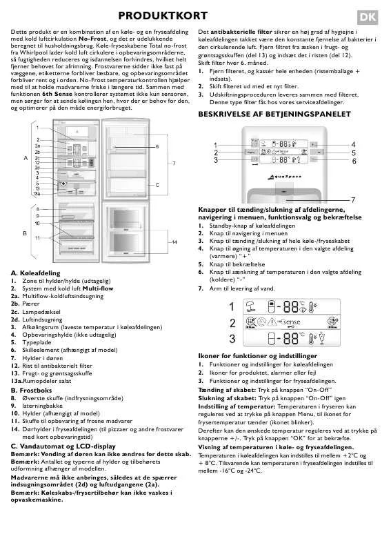 Mode d'emploi WHIRLPOOL ARC7699 IX AQUA