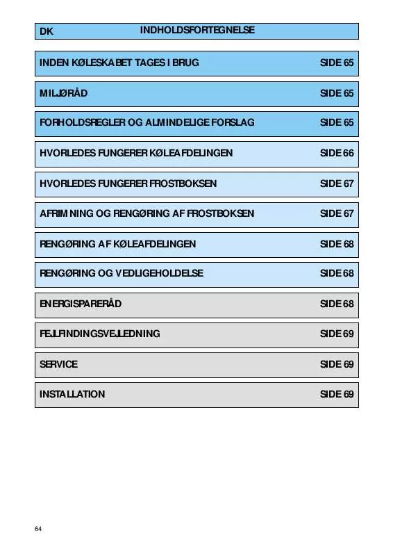 Mode d'emploi WHIRLPOOL ARG 992 K/G WP-GB