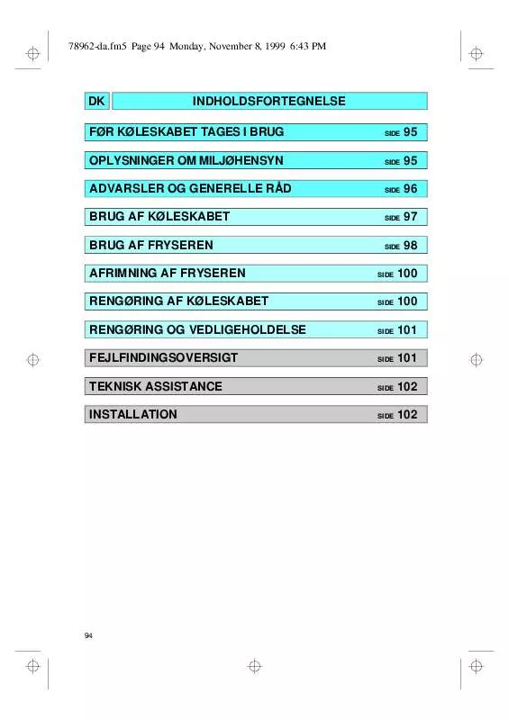 Mode d'emploi WHIRLPOOL ARL 755/G