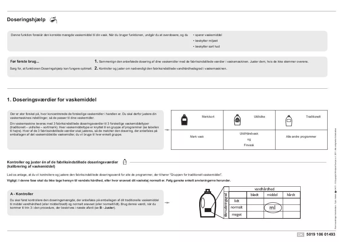 Mode d'emploi WHIRLPOOL AWO/D 7214