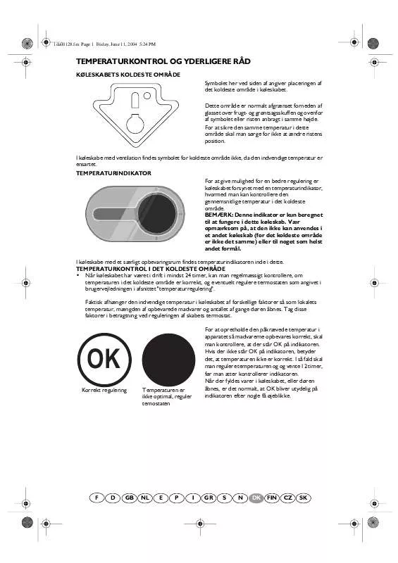 Mode d'emploi WHIRLPOOL CZE 231 A