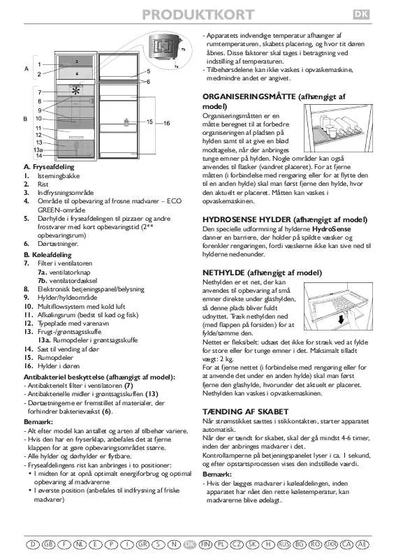 Mode d'emploi WHIRLPOOL DPA 42 V IS