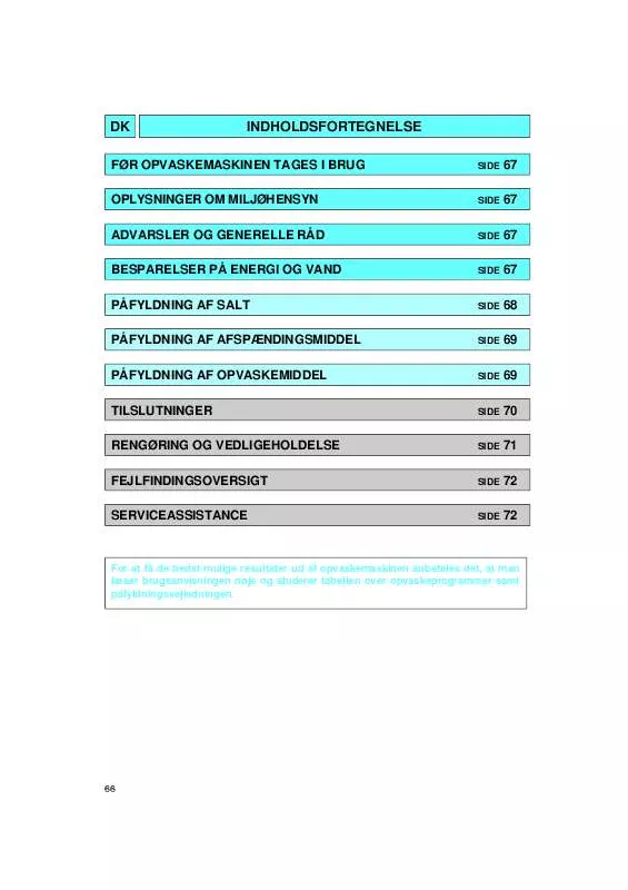 Mode d'emploi WHIRLPOOL DWF 401 S