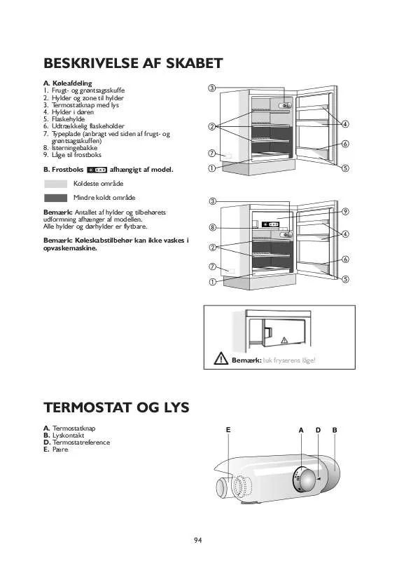 Mode d'emploi WHIRLPOOL FR132AP