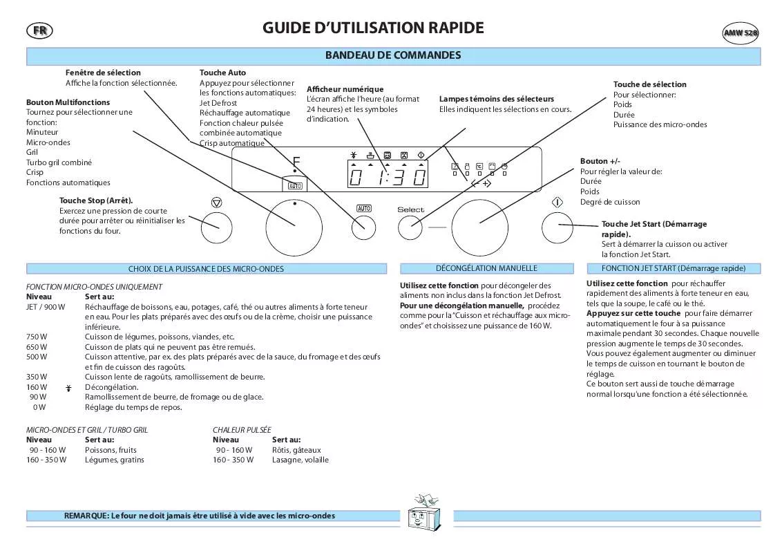 Mode d'emploi WHIRLPOOL FT 339 / BL