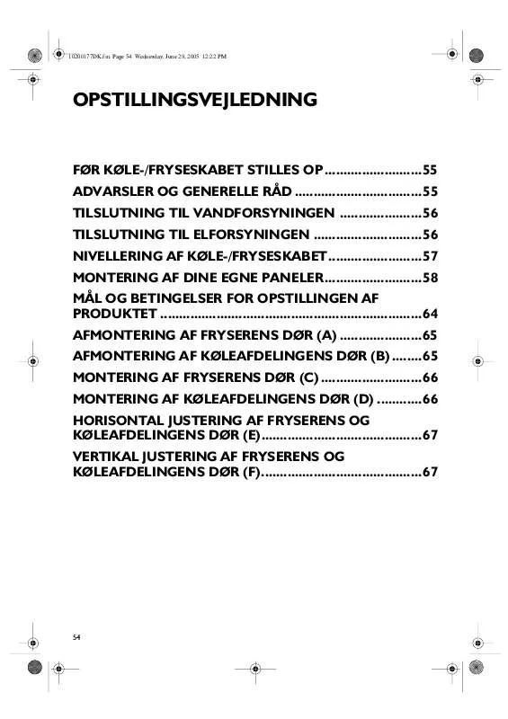 Mode d'emploi WHIRLPOOL GC2028HELSI