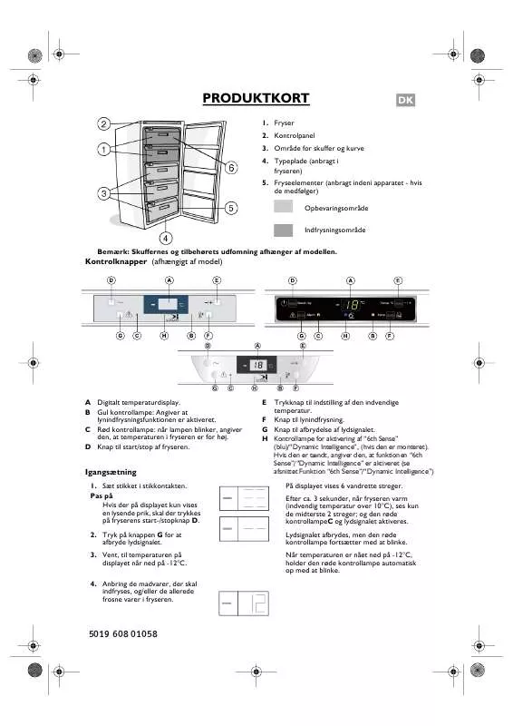 Mode d'emploi WHIRLPOOL GKEA ELITE