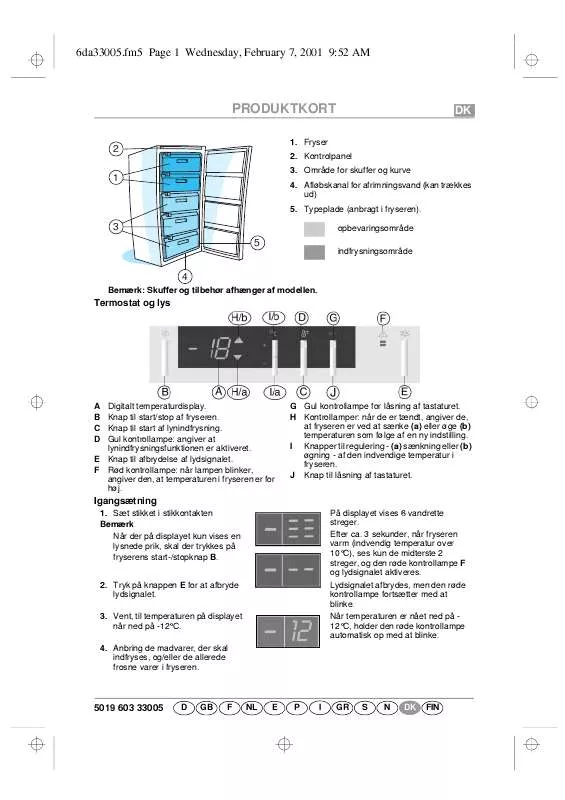 Mode d'emploi WHIRLPOOL GKNB 2800