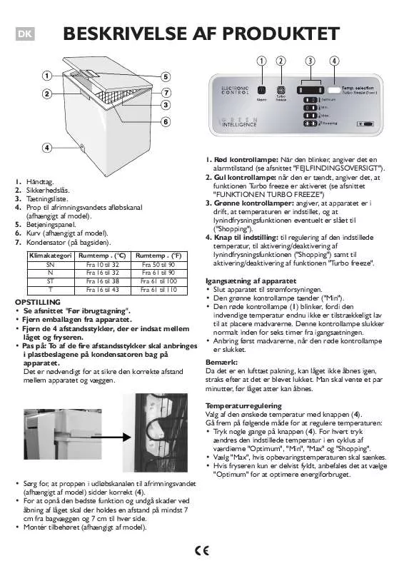 Mode d'emploi WHIRLPOOL GTE 310 TURBO A