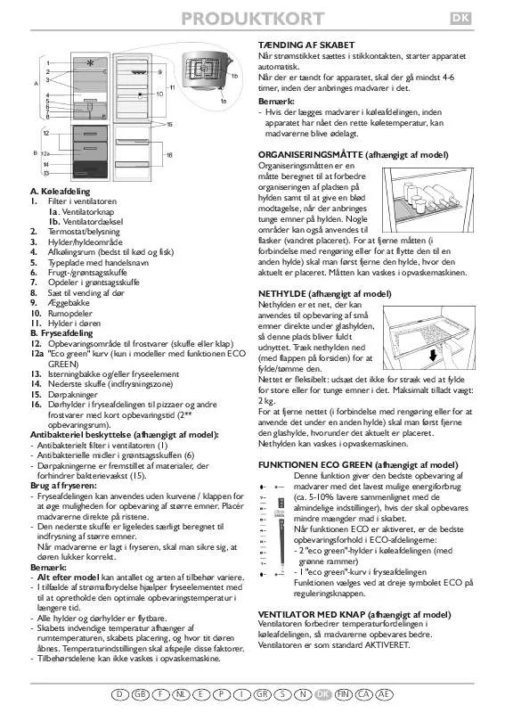 Mode d'emploi WHIRLPOOL KG 1182 A IO