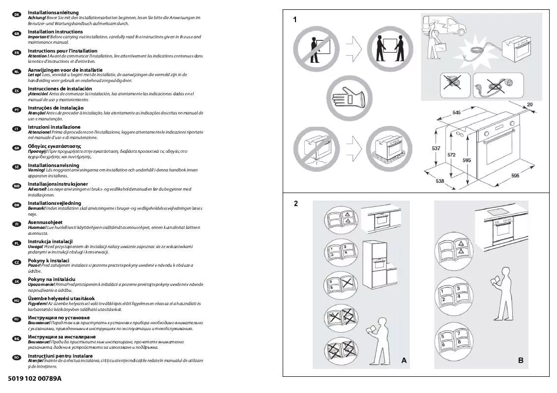 Mode d'emploi WHIRLPOOL KOXP 6630