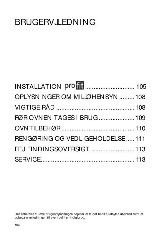 Mode d'emploi WHIRLPOOL OV M01 AN