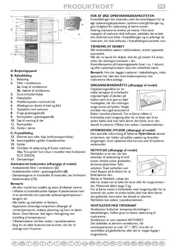 Mode d'emploi WHIRLPOOL PRBN 352I A