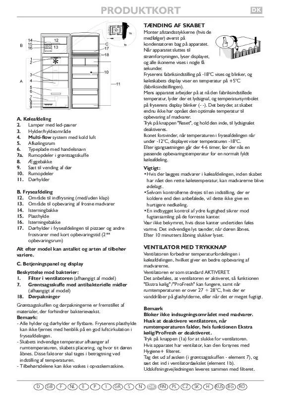 Mode d'emploi WHIRLPOOL WTC37462 A NFCX