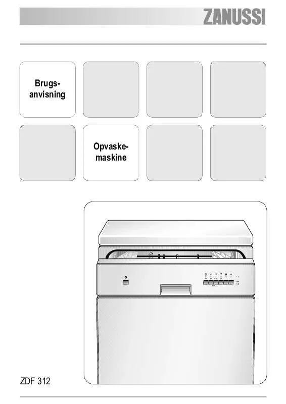 Mode d'emploi ZANUSSI ZDF312