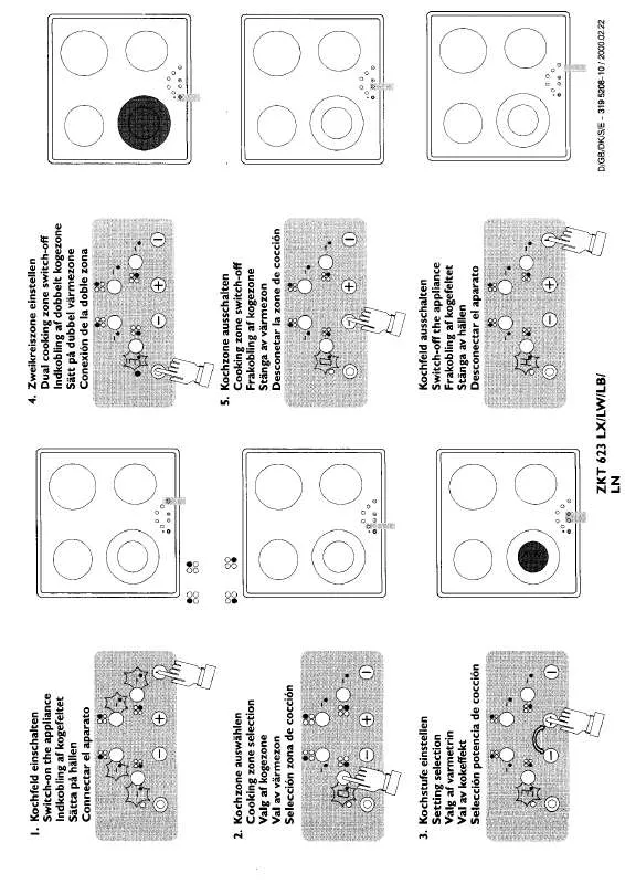 Mode d'emploi ZANUSSI ZKT 623 LN